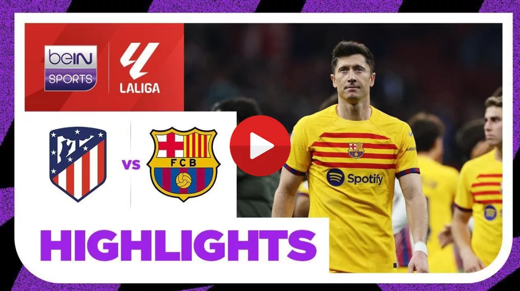 Atletico Madrid 0-3 Barcelona | LaLiga 23/24 Match Highlights