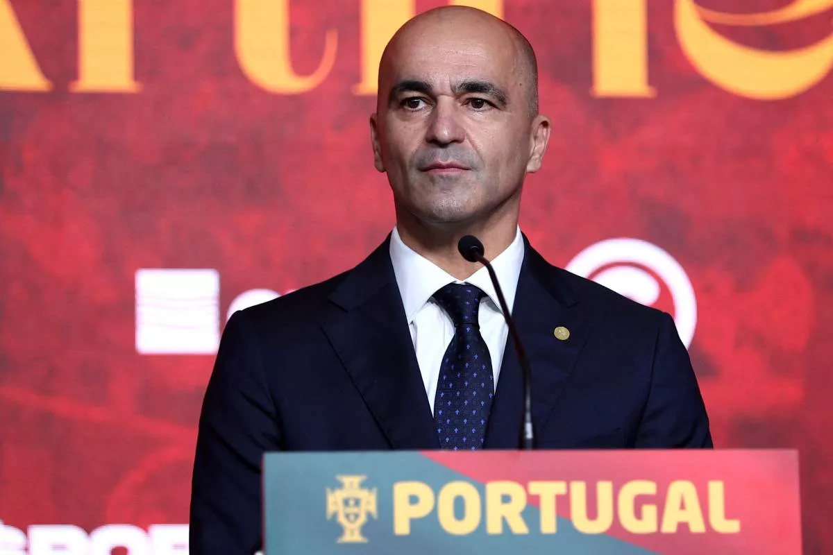Portugal present new coach Roberto Martinez